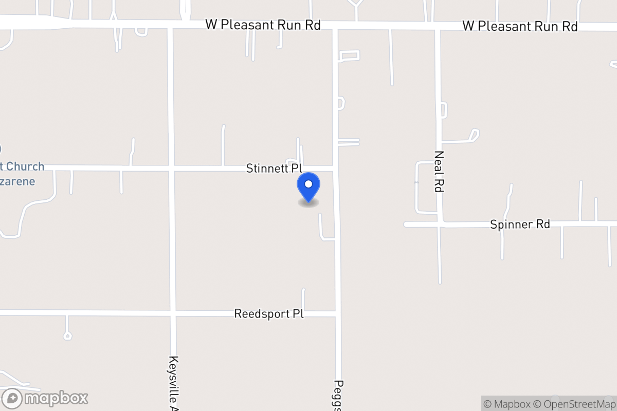 Map of 1104 Stinnett Pl