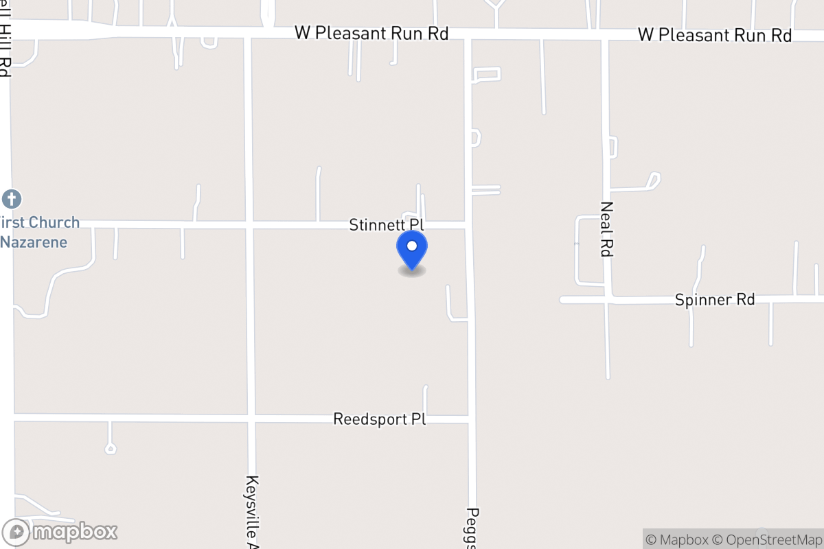 Map of 1108 Stinnett Pl