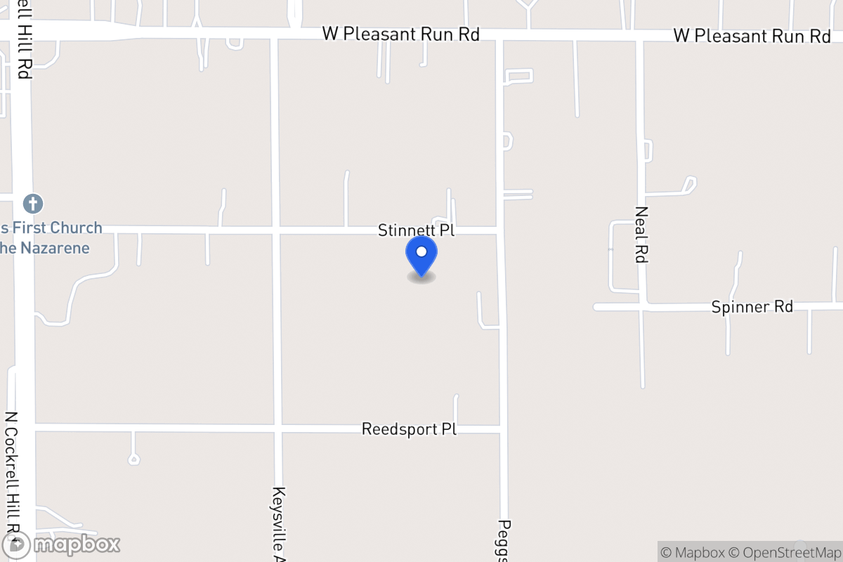 Map of 1112 Stinnett Pl