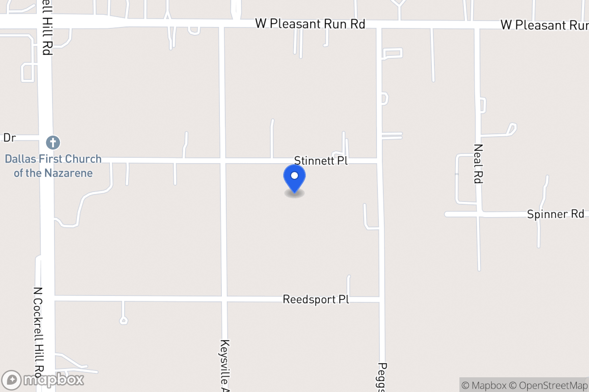 Map of 1120 Stinnett Pl