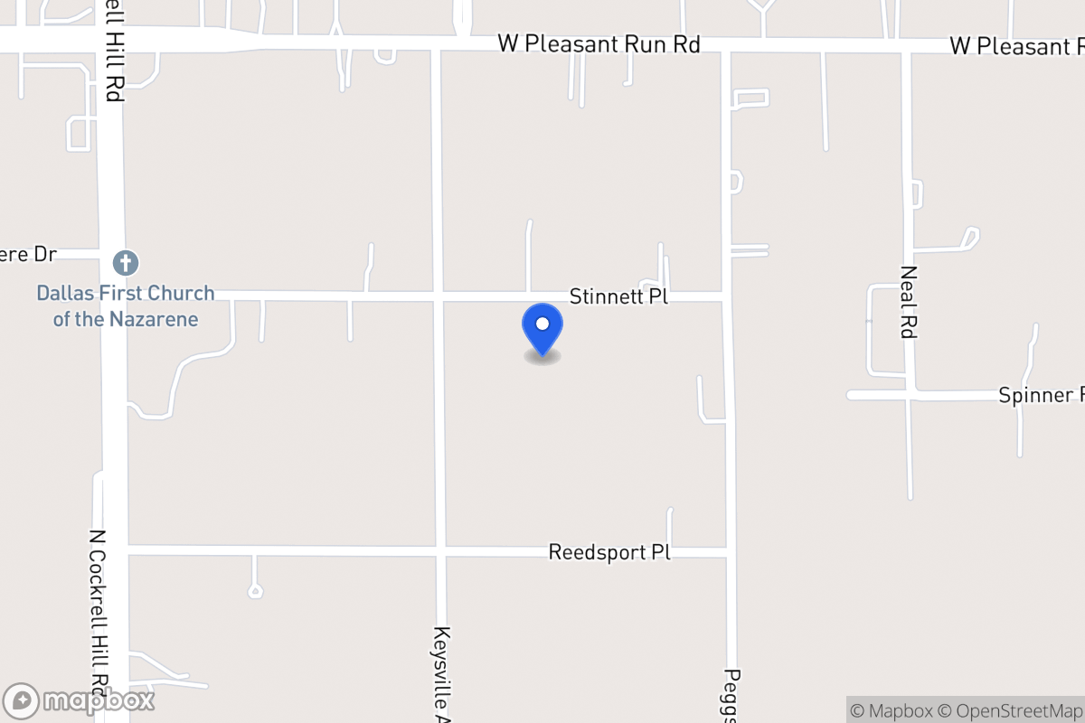 Map of 1124 Stinnett Pl