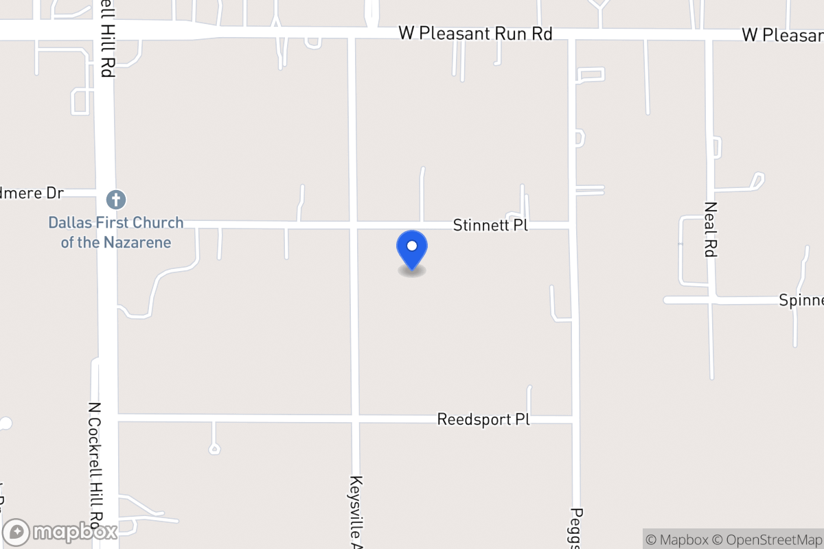 Map of 1128 Stinnett Pl