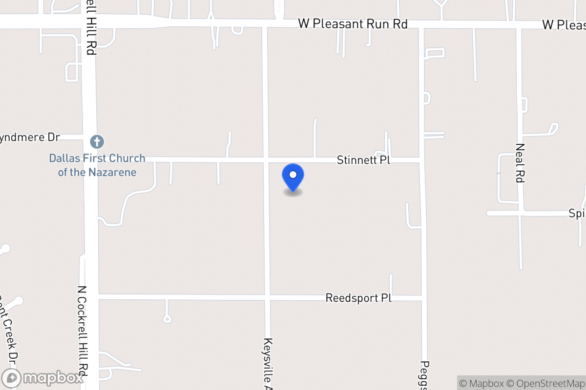 Map of 1132 Stinnett Pl