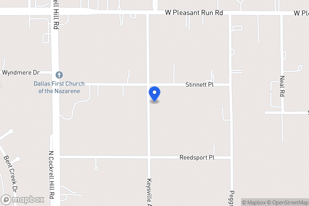 Map of 1136 Stinnett Pl
