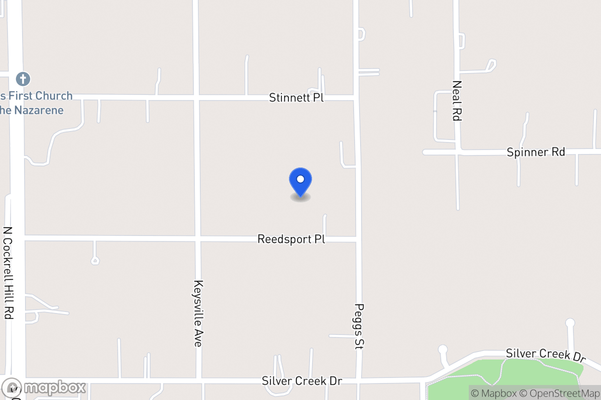 Map of 1113 Reedsport Pl
