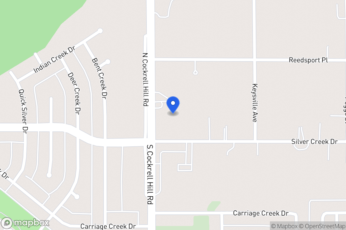 Map of 608 N Cockrell Hill Rd