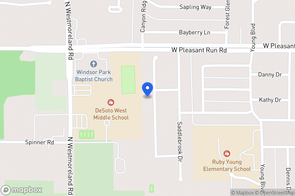 Map of 809 Edgewood Dr