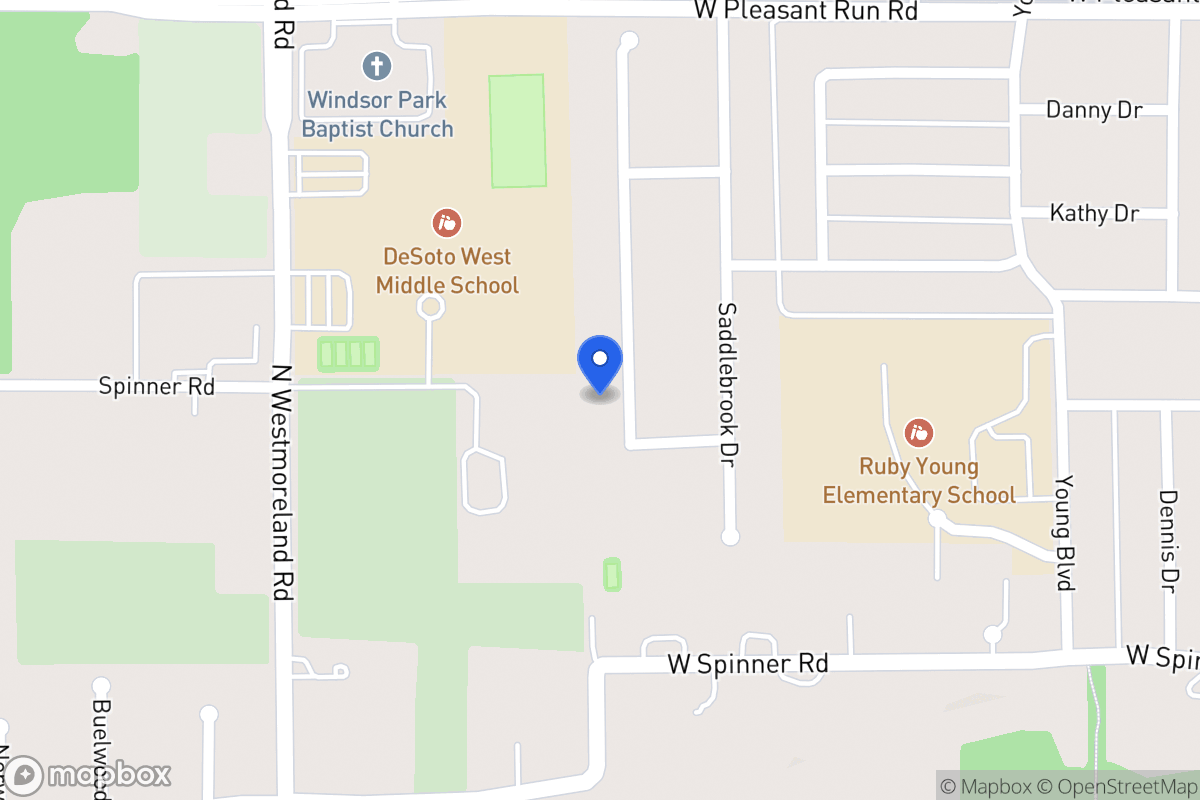 Map of 705 Edgewood Dr