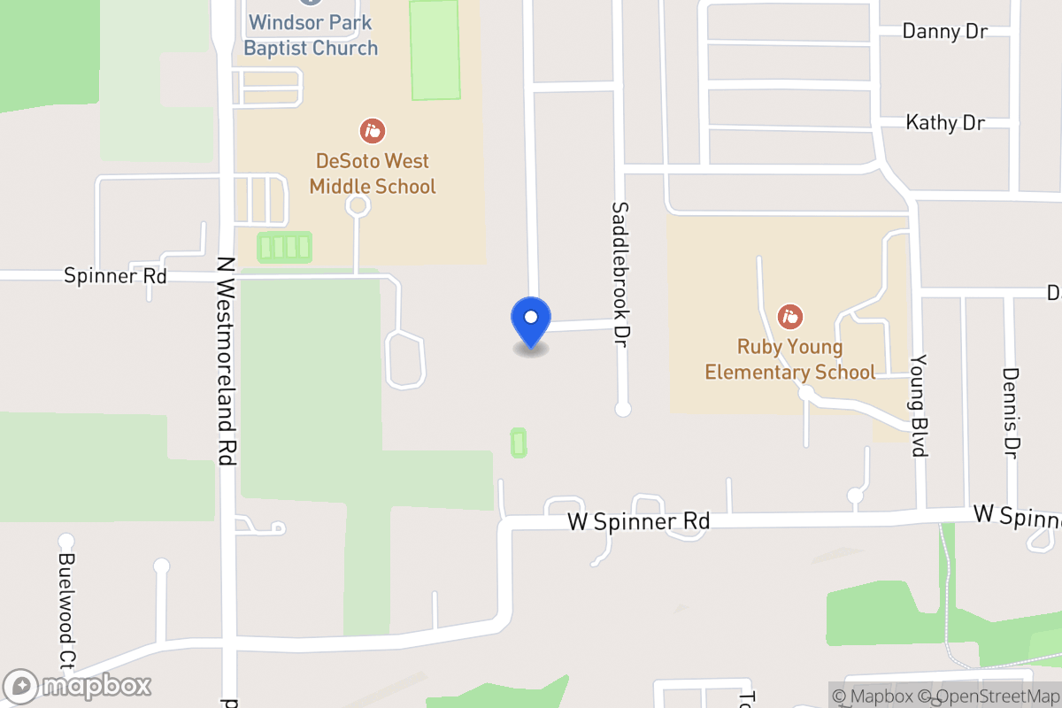 Map of 612 Garden Grove Ln