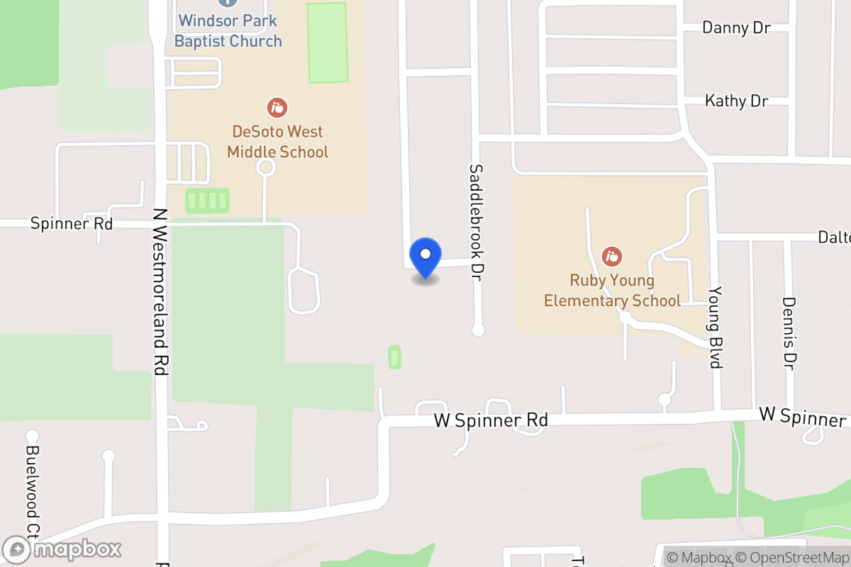 Map of 608 Garden Grove Ln