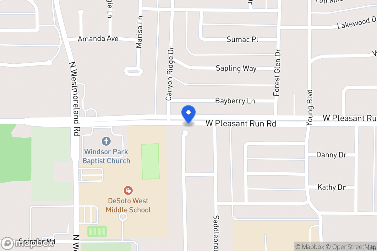 Map of 3 Pleasant Run Rd