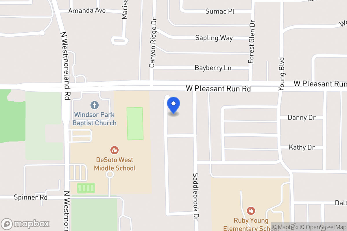 Map of 824 Edgewood Dr