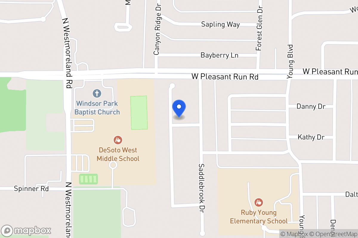 Map of 816 Edgewood Dr
