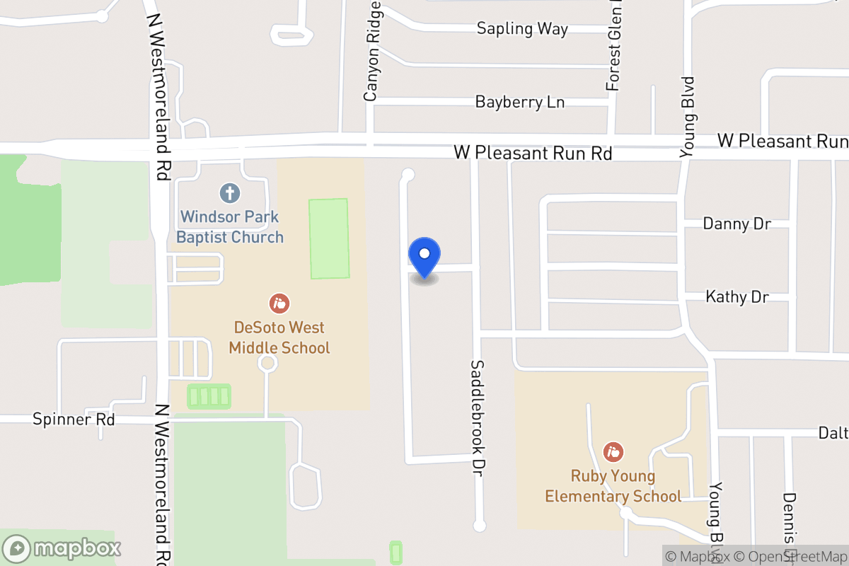 Map of 808 Edgewood Dr