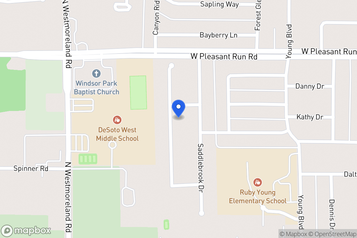 Map of 804 Edgewood Dr