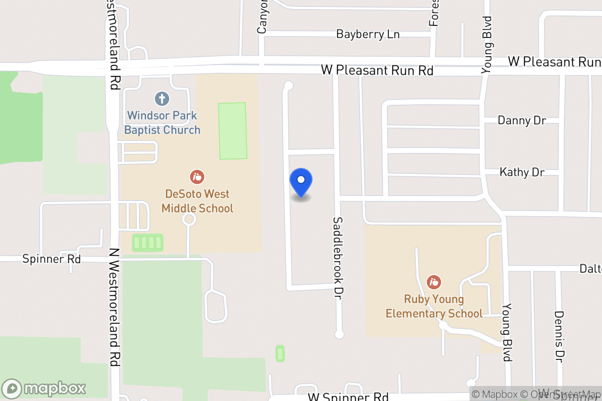 Map of 724 Edgewood Dr