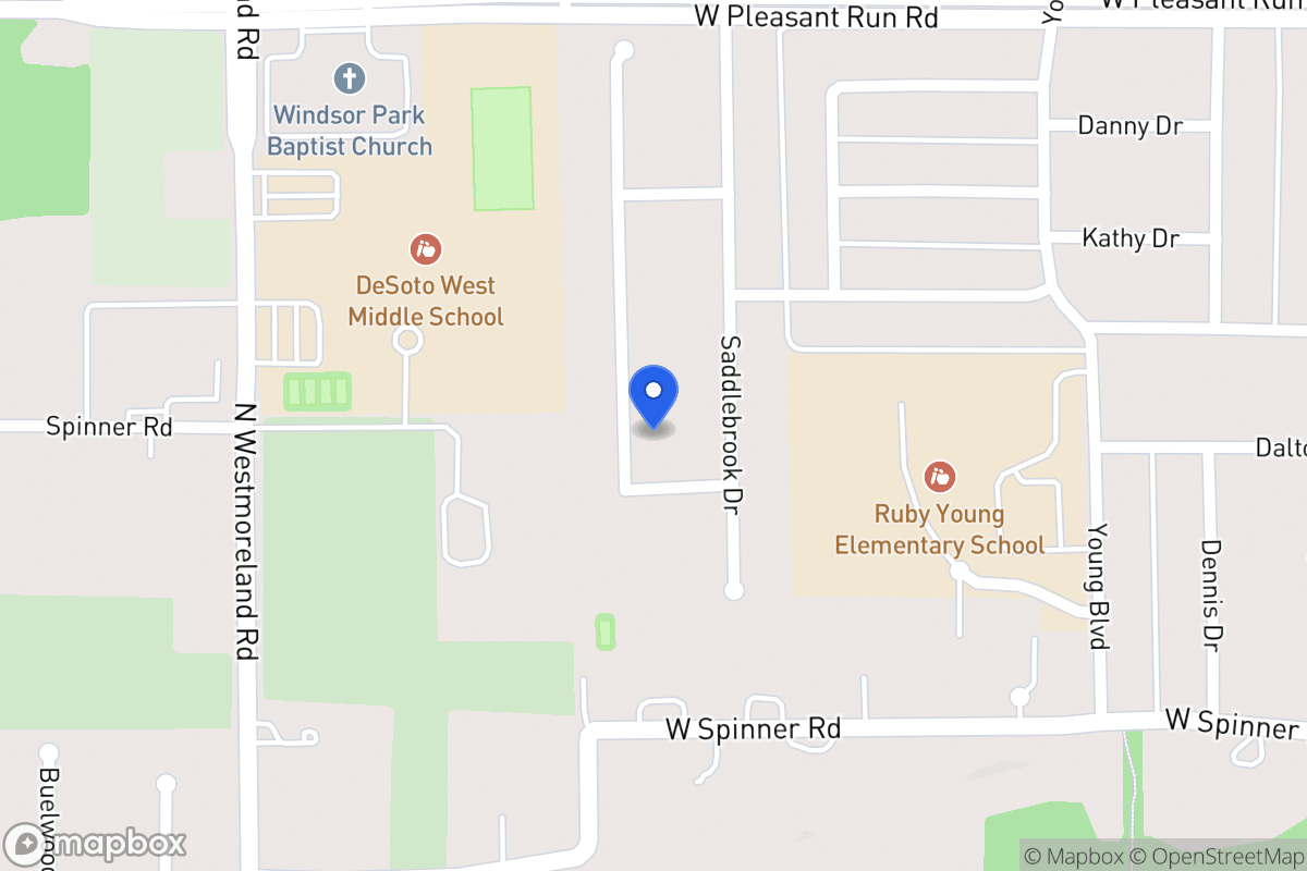 Map of 704 Edgewood Dr