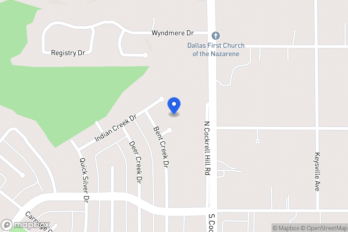 Map of 648 Bent Creek Cir