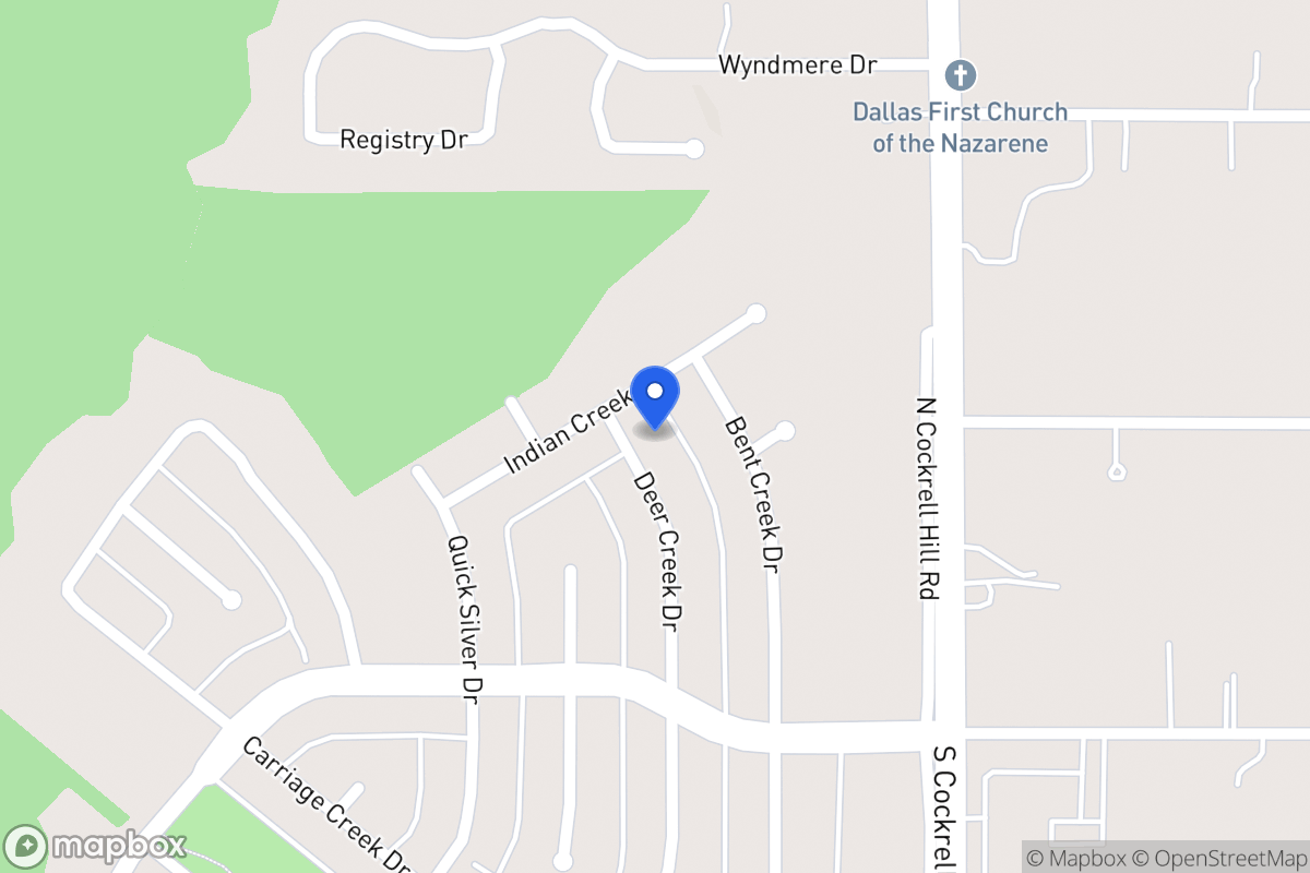 Map of 708 Deer Creek Dr