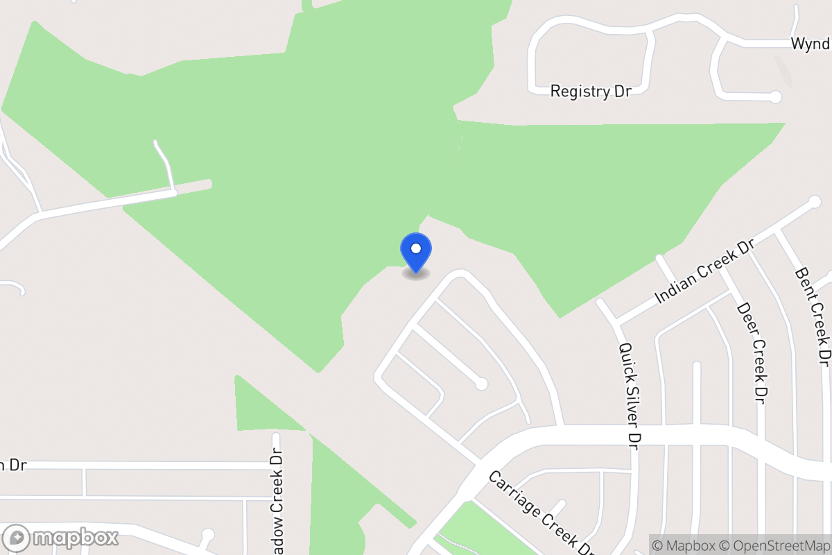 Map of 1653 Carriage Creek Dr