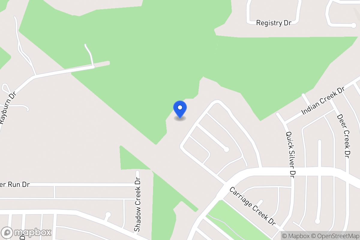 Map of 1641 Carriage Creek Dr