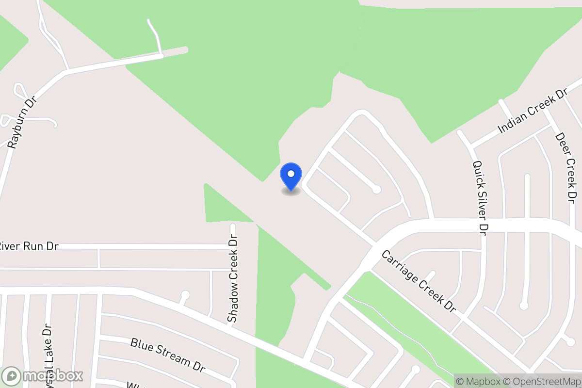 Map of 1624 Carriage Creek Dr