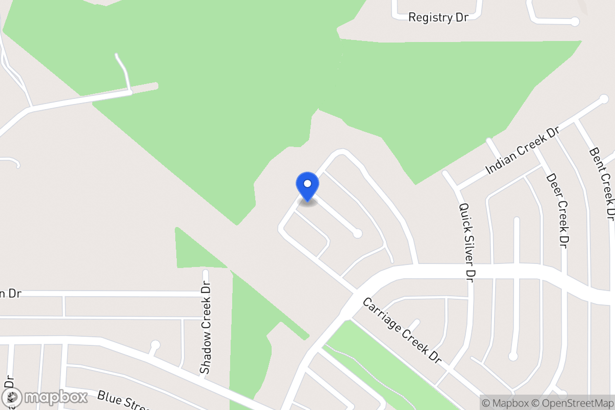 Map of 717 Dry Creek Cir