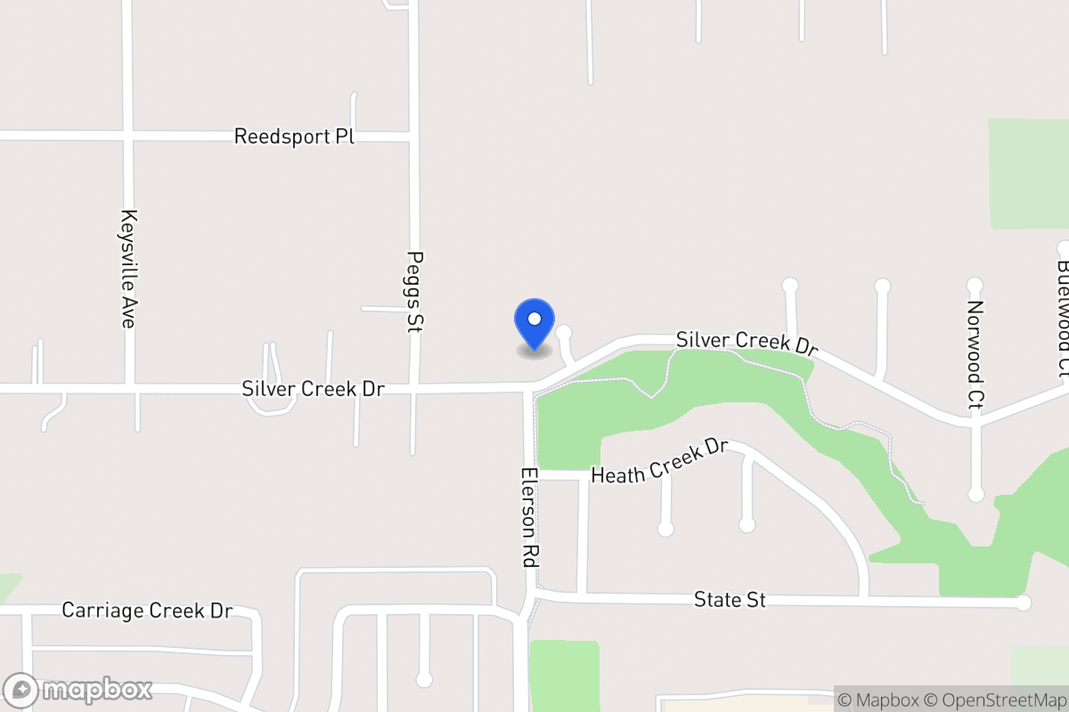 Map of 601 Oakmont Ct