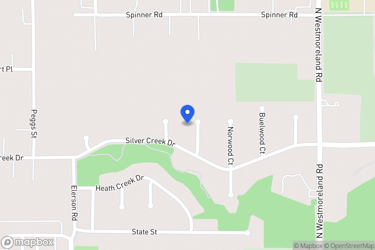 Map of 609 Clubwood Ct