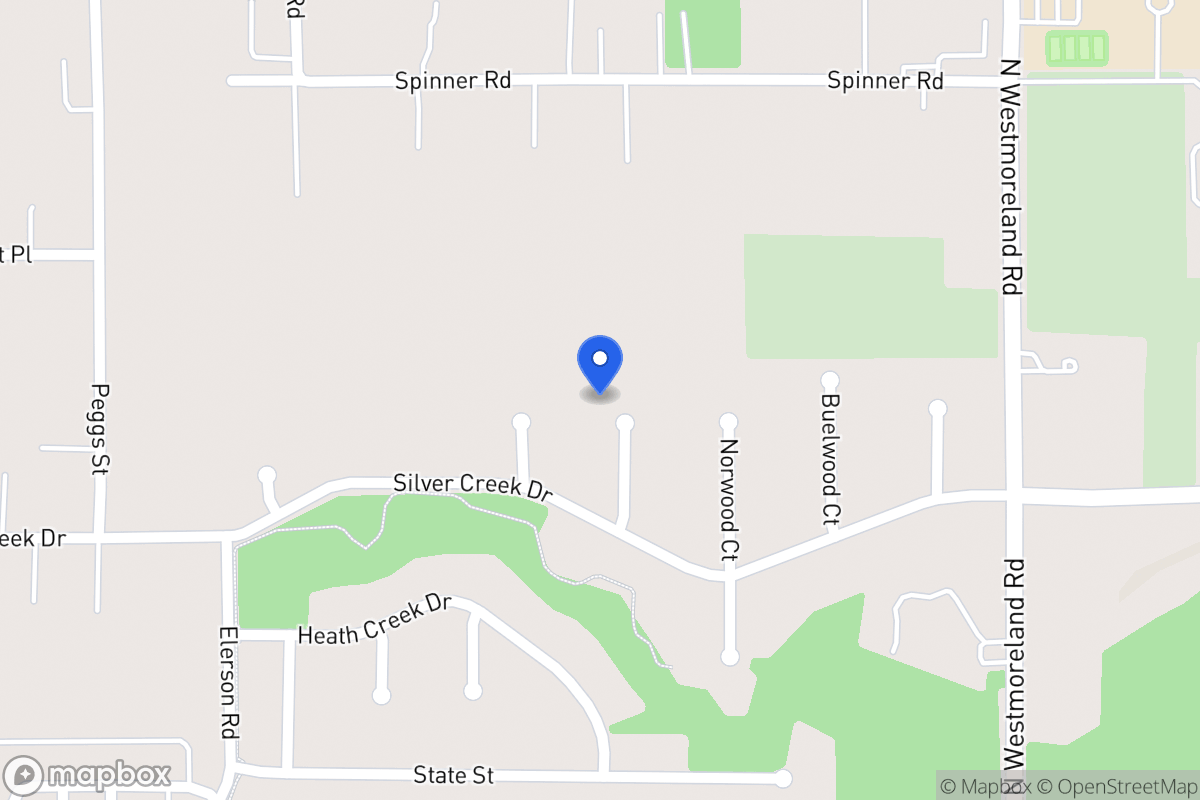 Map of 613 Clubwood Ct