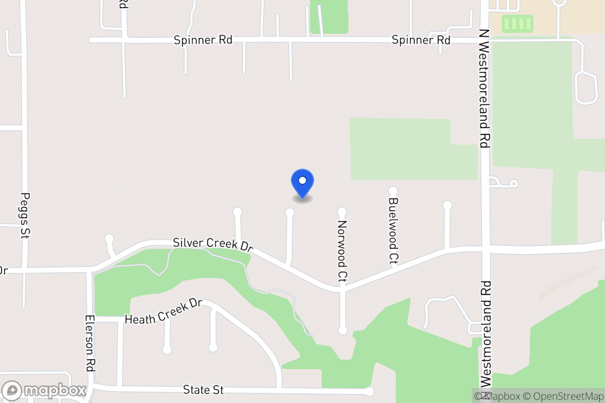 Map of 616 Clubwood Ct