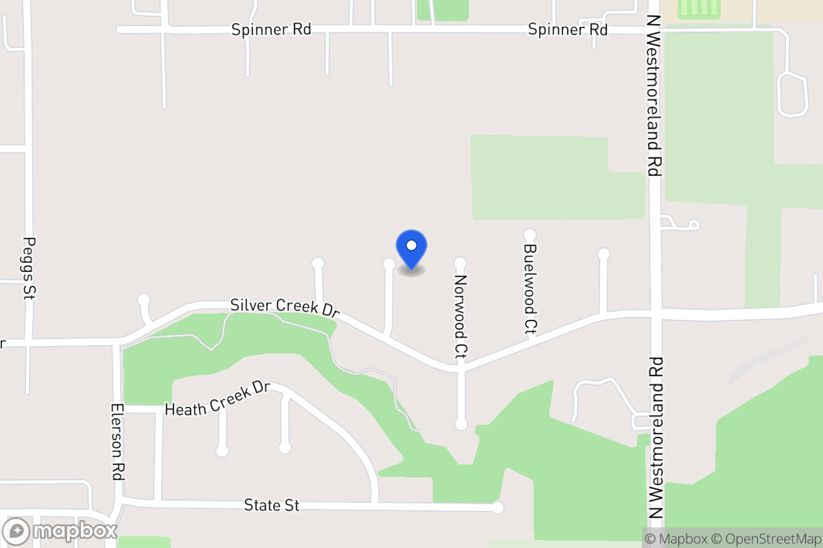 Map of 612 Clubwood Ct