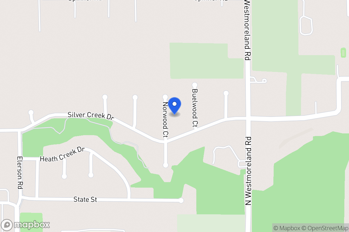 Map of 608 Norwood Ct