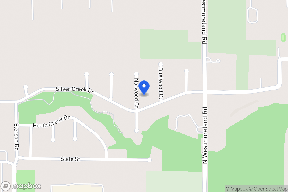 Map of 604 Norwood Ct