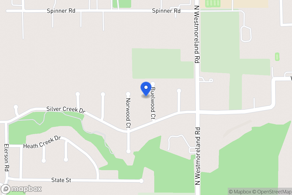 Map of 613 Buelwood Ct