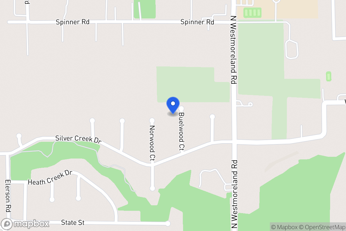 Map of 617 Buelwood Ct