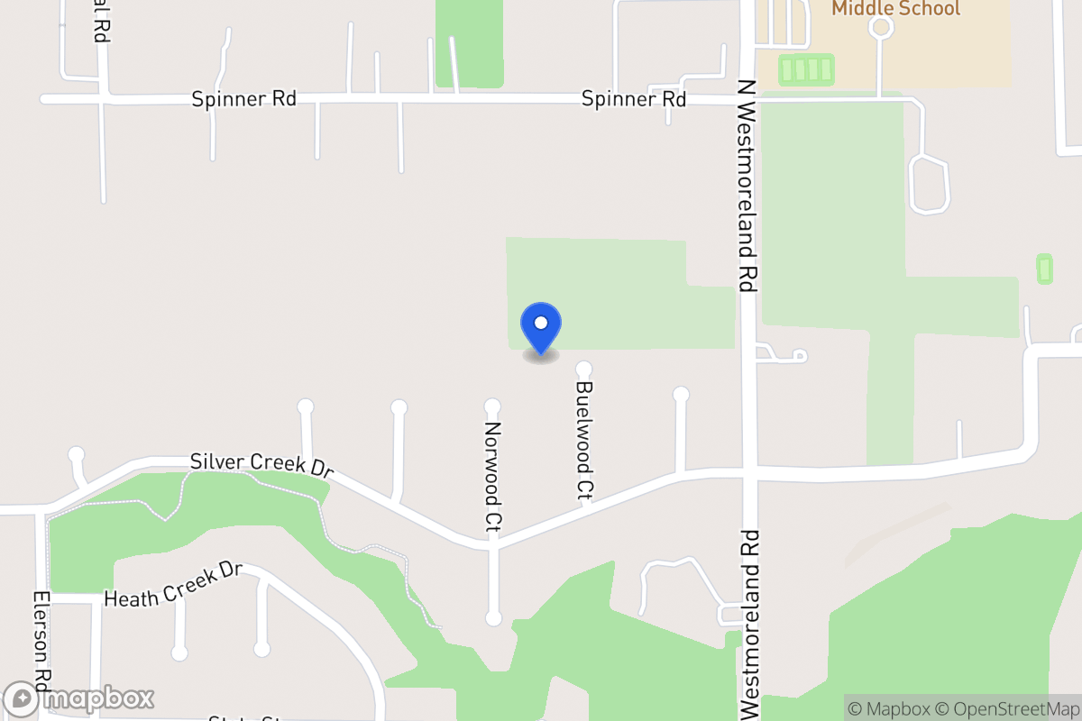 Map of 621 Buelwood Ct