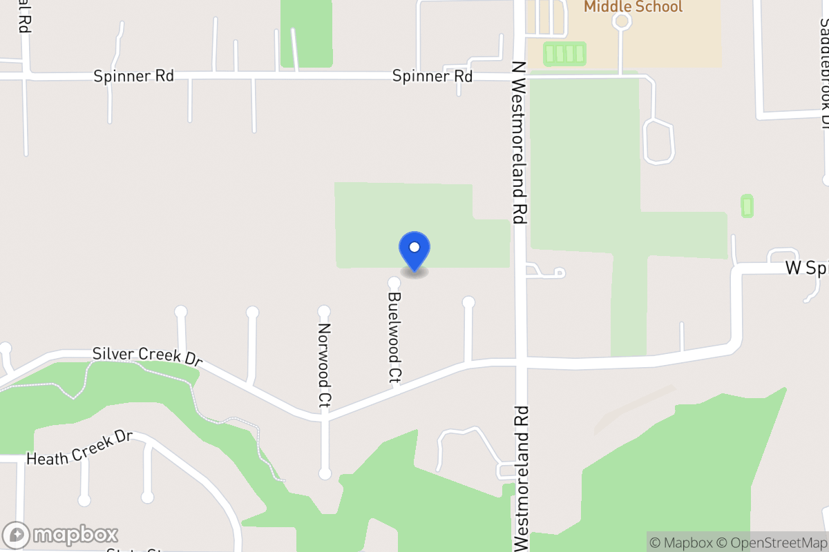 Map of 620 Buelwood Ct