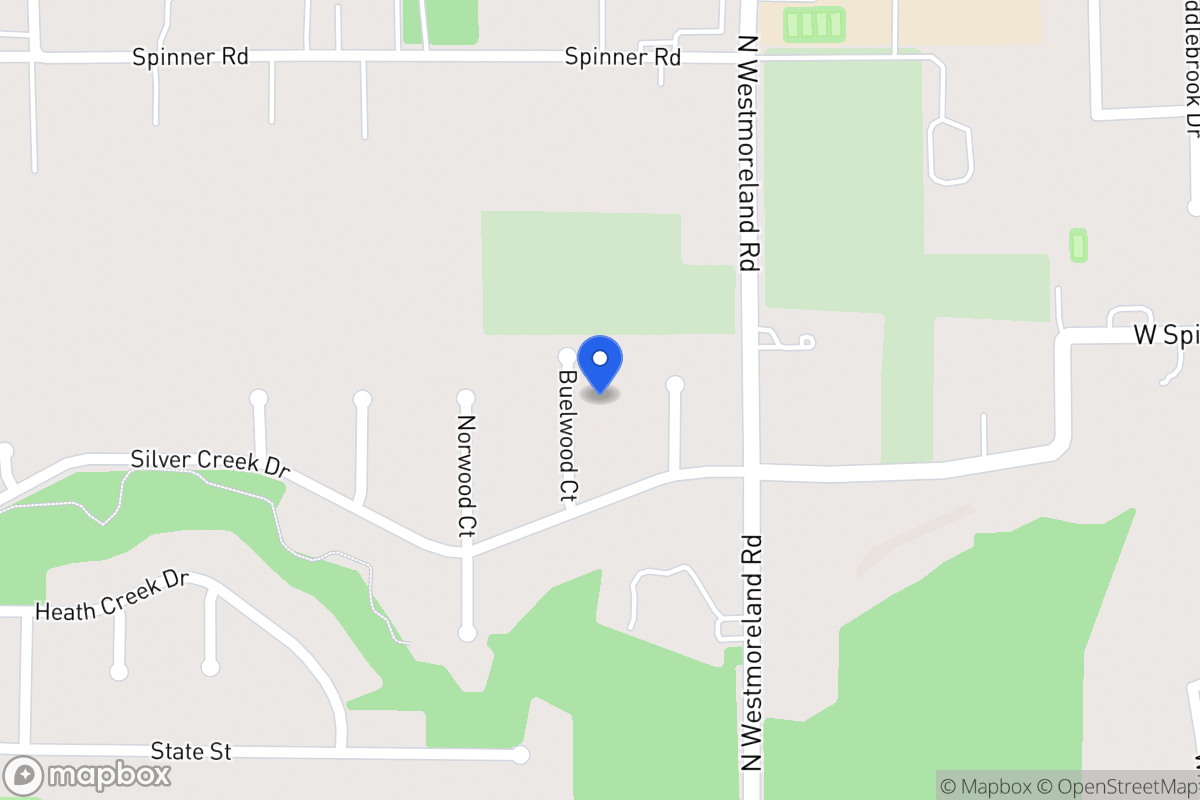 Map of 612 Buelwood Ct