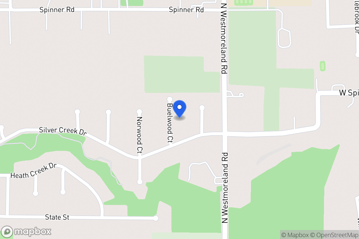 Map of 608 Buelwood Ct