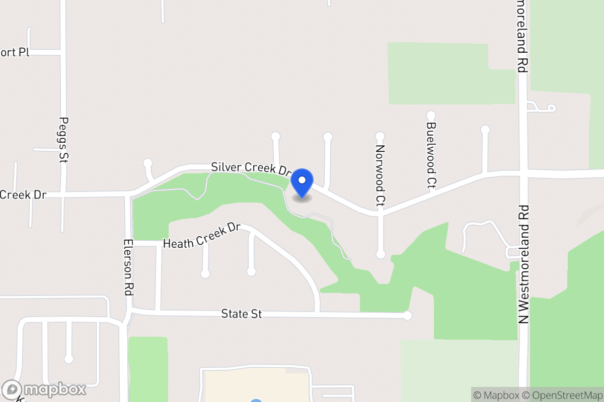 Map of 920 Silver Creek Dr