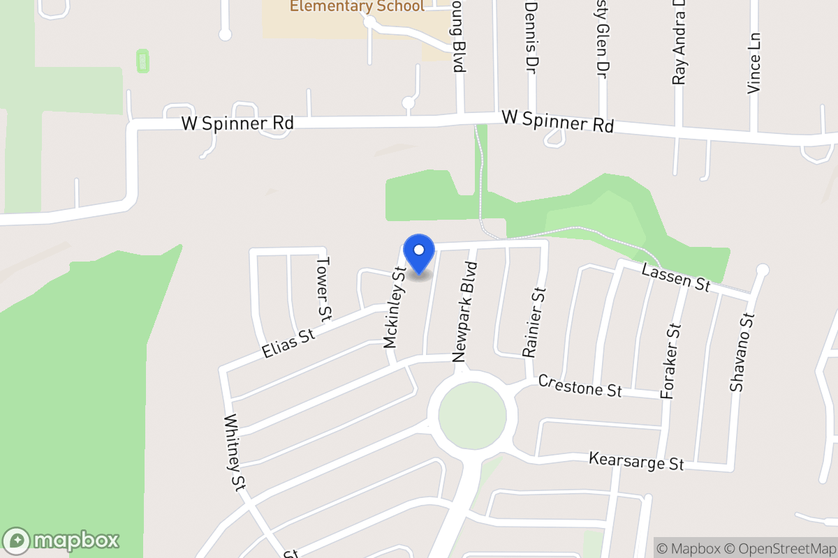 Map of 420 Mckinley St
