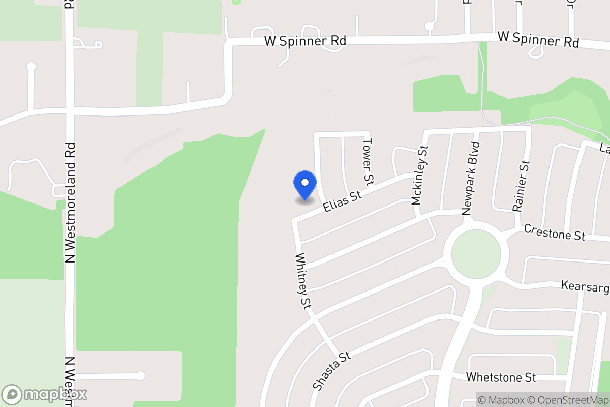 Map of 409 Blackburn St