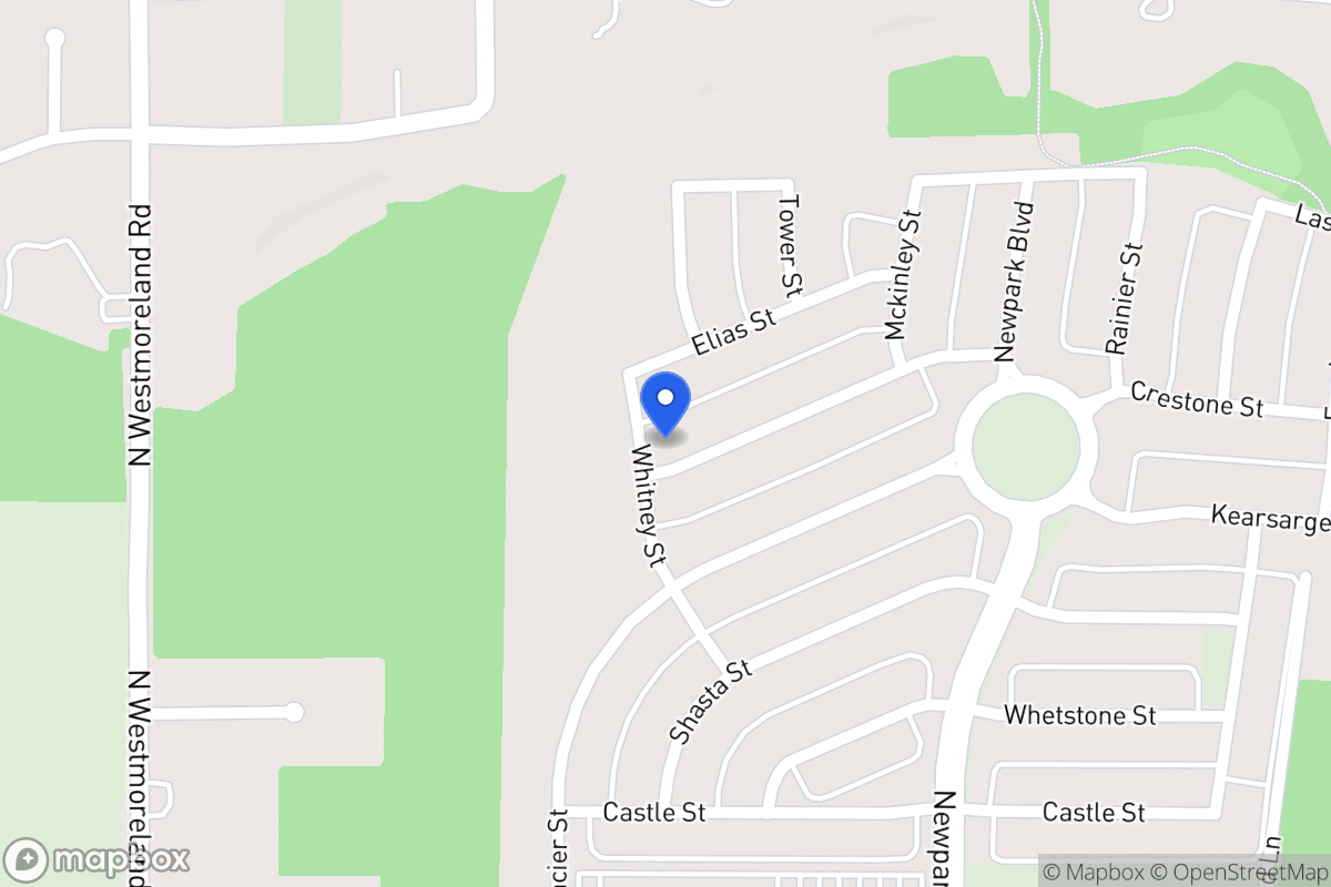 Map of 533 Olympia St