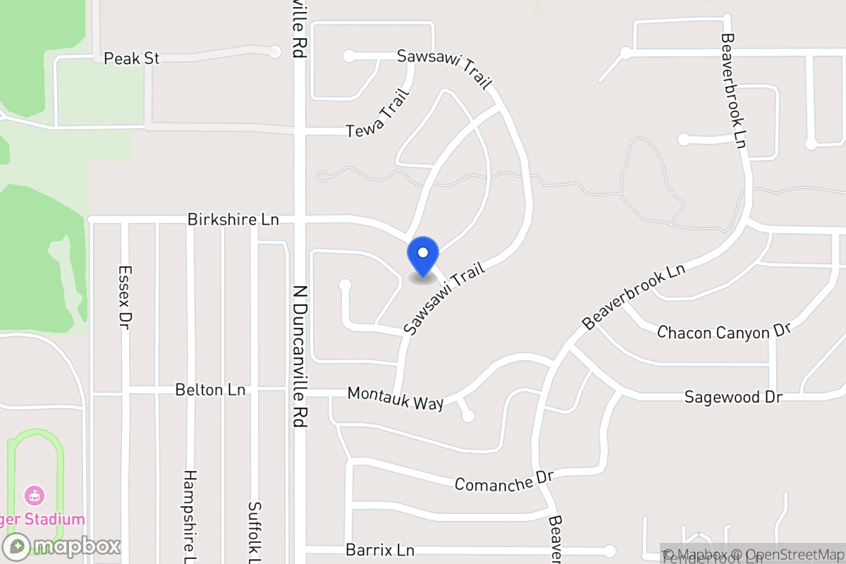 Map of 1119 Sawsawi Trl