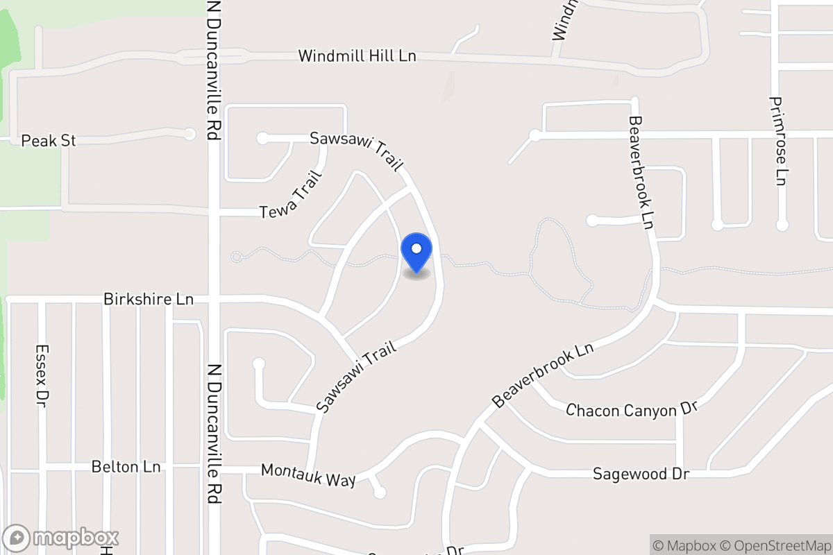 Map of 1205 Sawsawi Trl