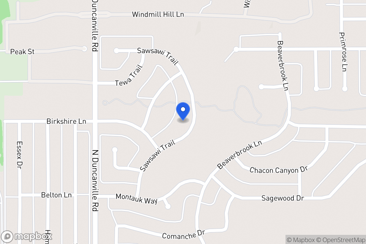 Map of 1201 Sawsawi Trl
