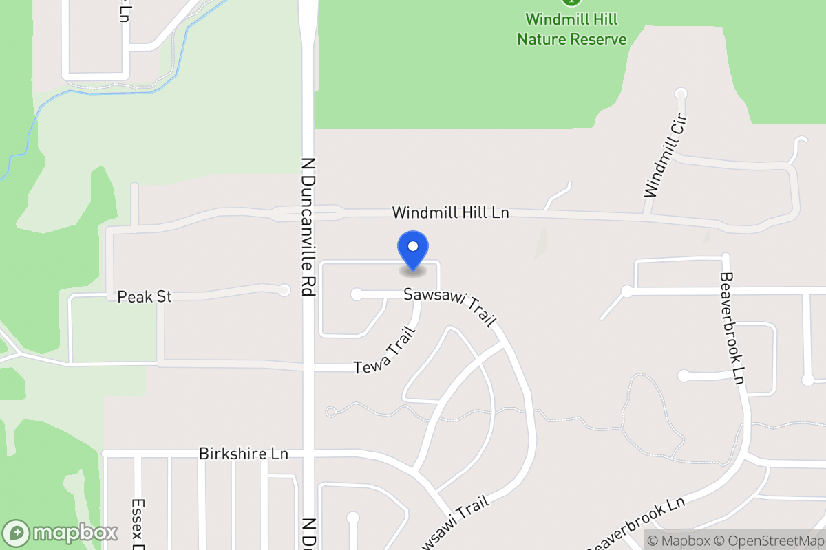 Map of 1256 Sawsawi Trl