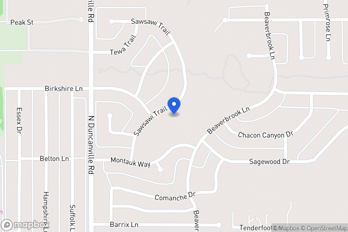 Map of 1132 Sawsawi Trl