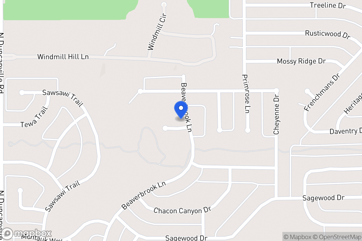 Map of 1701 Apache Ct